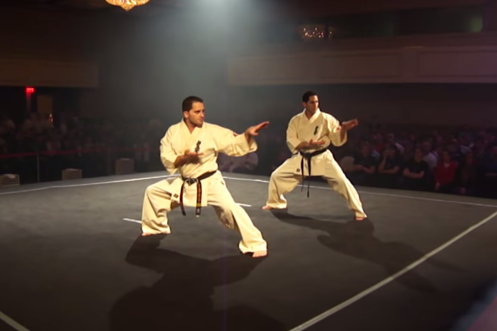Ohan Brothers Kyokushin demonstration, 2011